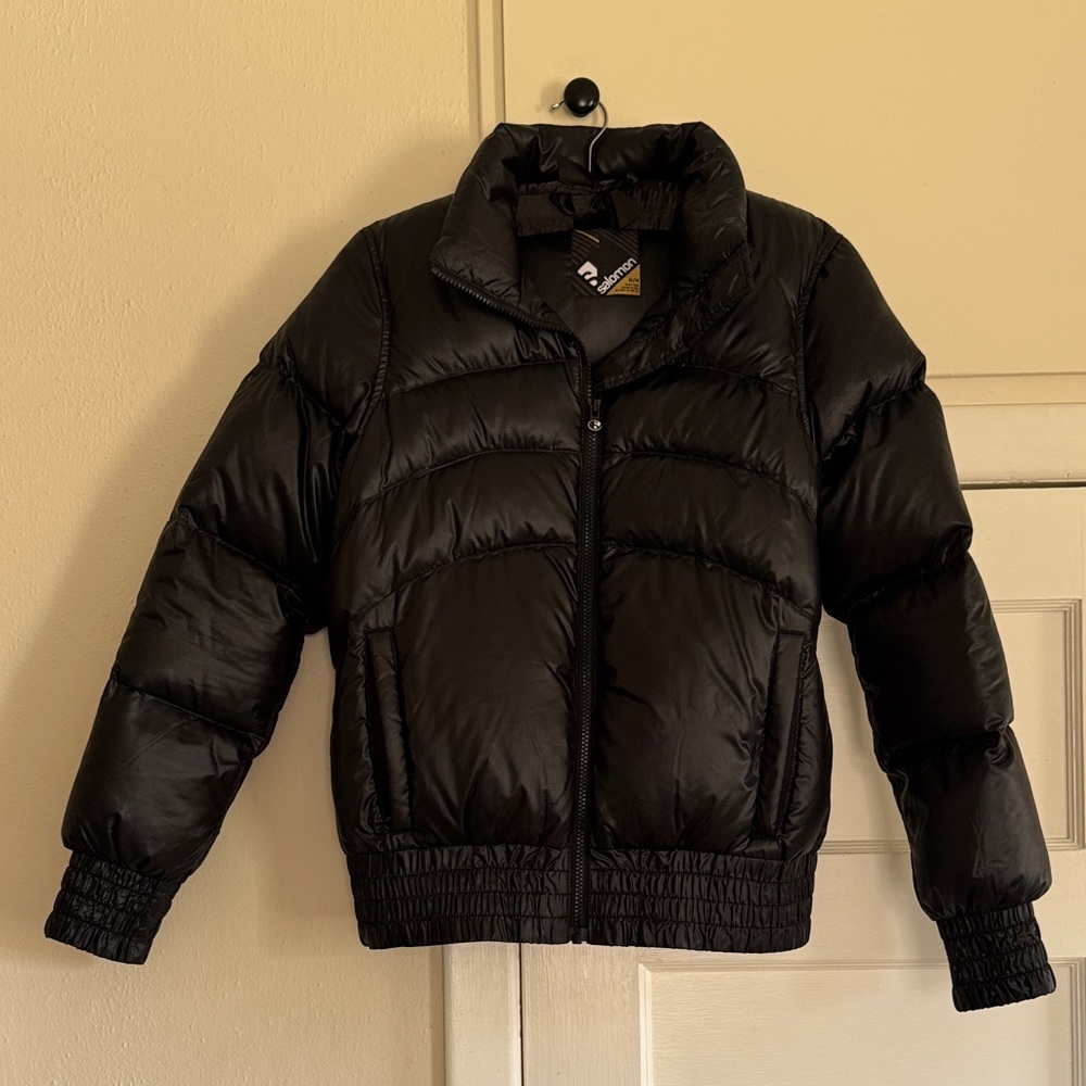 Salomon Black Puffer Jacket